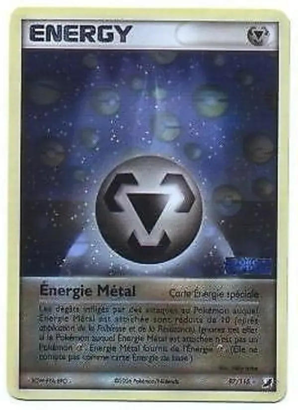 Carte Pokémon Énergie Métal #97 — Forces Cachées