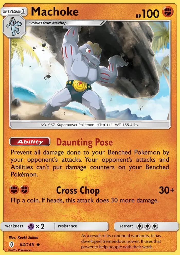 Machoke #64 — Guardians Rising