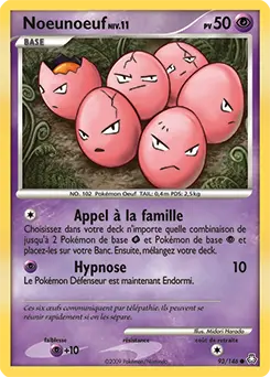 Carte Pokémon Noeunoeuf #93 — Éveil des Légendes