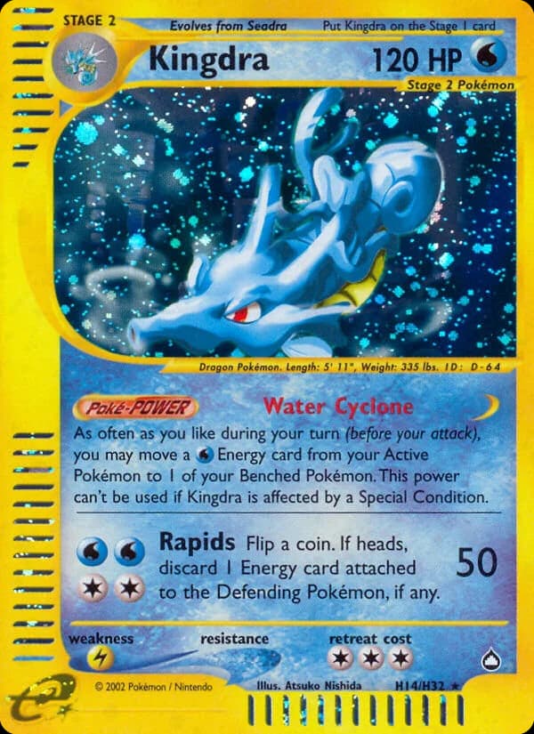 Carte Pokémon Hyporoi #H14 — Aquapolis
