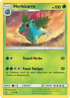 Carte Pokémon Herbizarre #2 — Légendes Brillantes