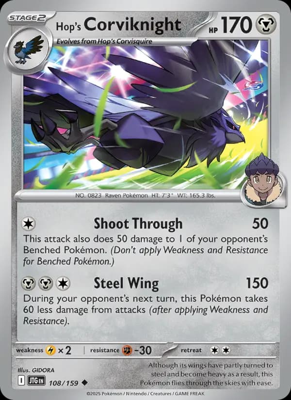Hop's Corviknight #108 — Journey Together