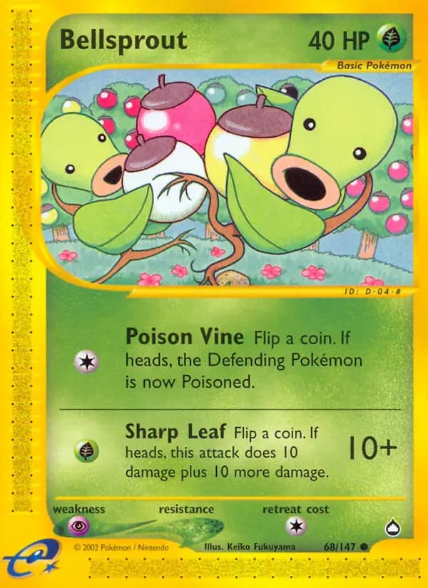 Bellsprout #68 — Aquapolis
