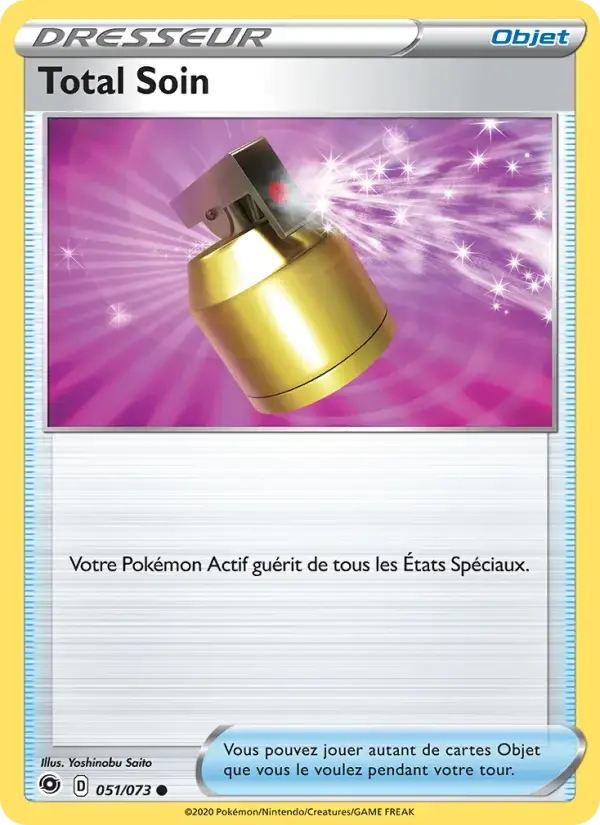 Carte Pokémon Total Soin #51 — La Voie du Maître