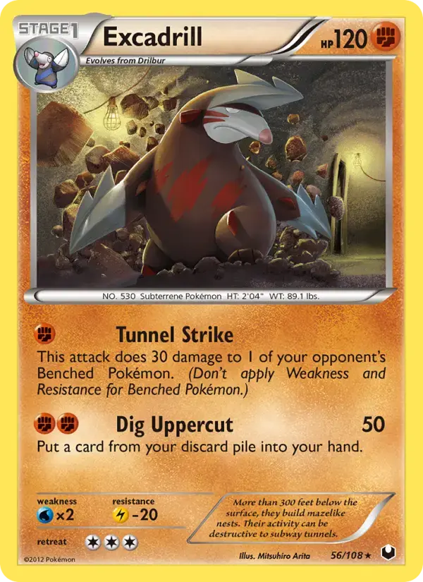 Excadrill #56 — Dark Explorers