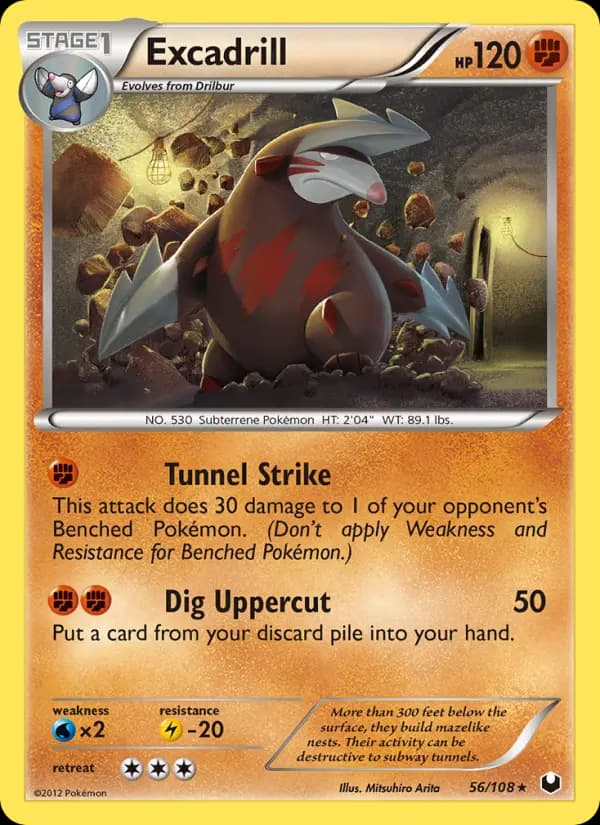 Excadrill #56 — Dark Explorers