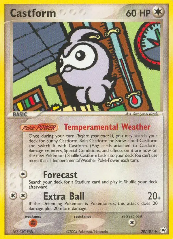 Castform #30 — Hidden Legends