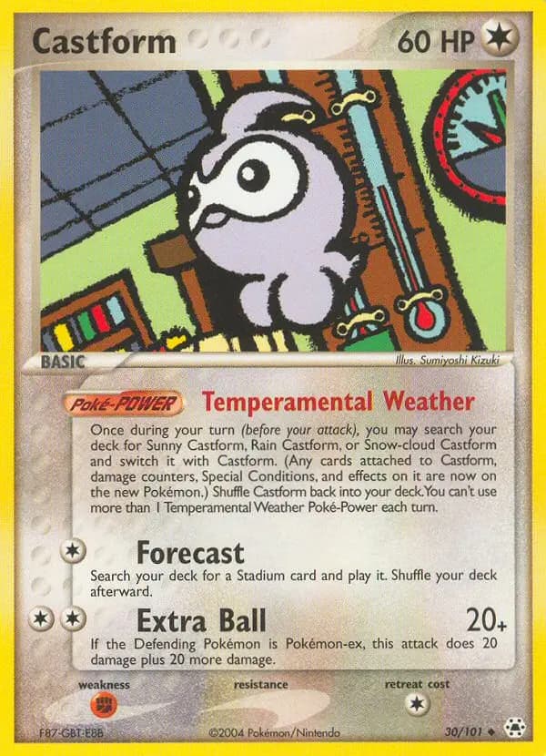 Castform #30 — Hidden Legends