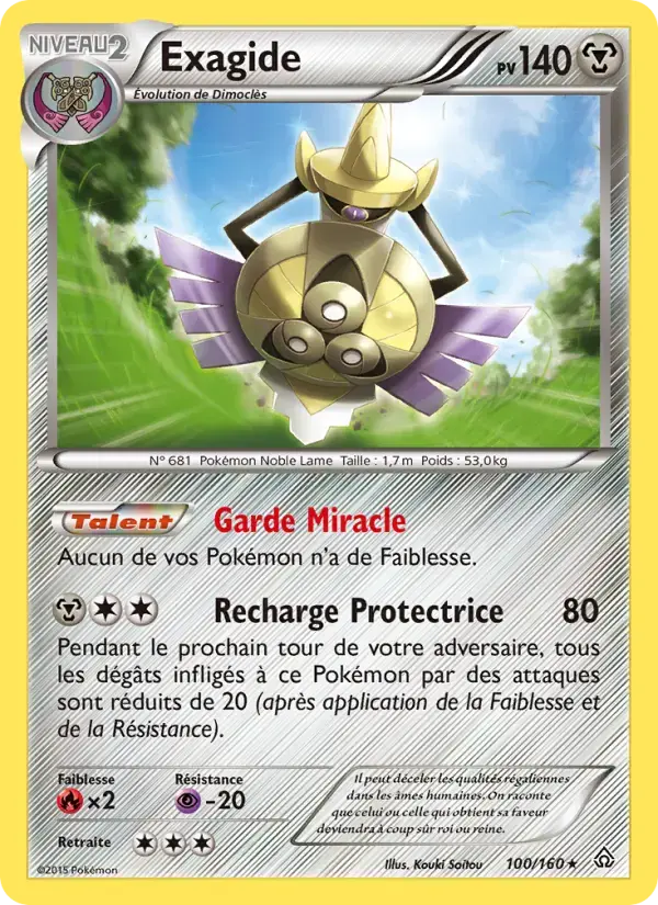 Carte Pokémon Exagide #100 — Primo-Choc
