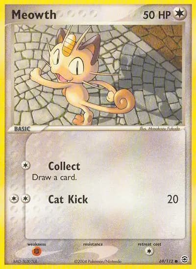 Meowth #69 — FireRed & LeafGreen