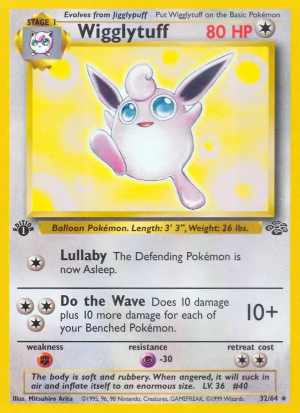 Wigglytuff #32 — Jungle