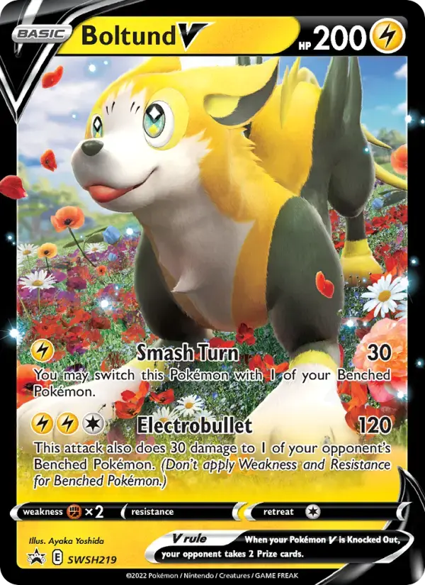 Boltund V #SWSH219 — Sword & Shield Promos