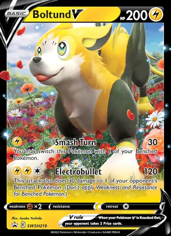 Boltund V #SWSH219 — Sword & Shield Promos