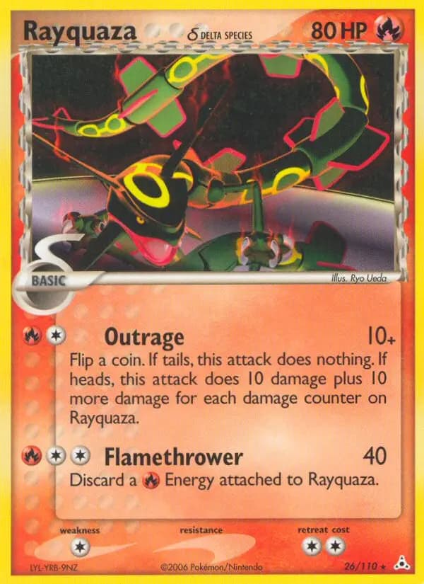 Rayquaza δ #26 — Holon Phantoms