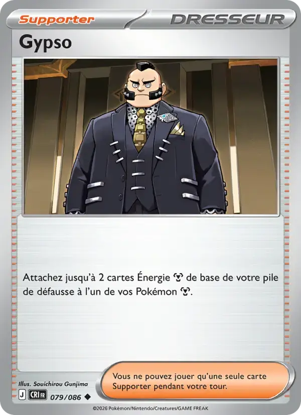 Carte Pokémon Gypso #079 — Chaos Ascendant