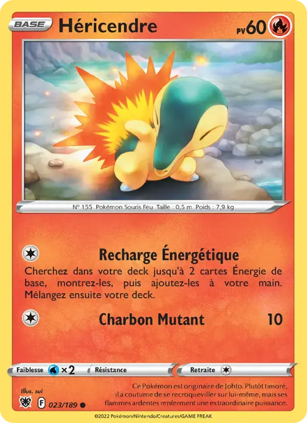 Carte Pokémon Héricendre #023 — Astres Radieux