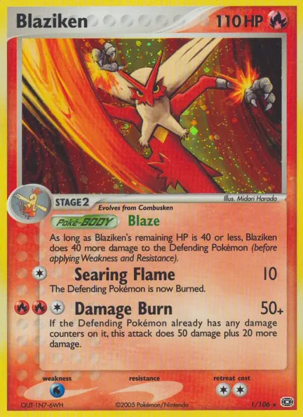 Blaziken #1 — Emerald