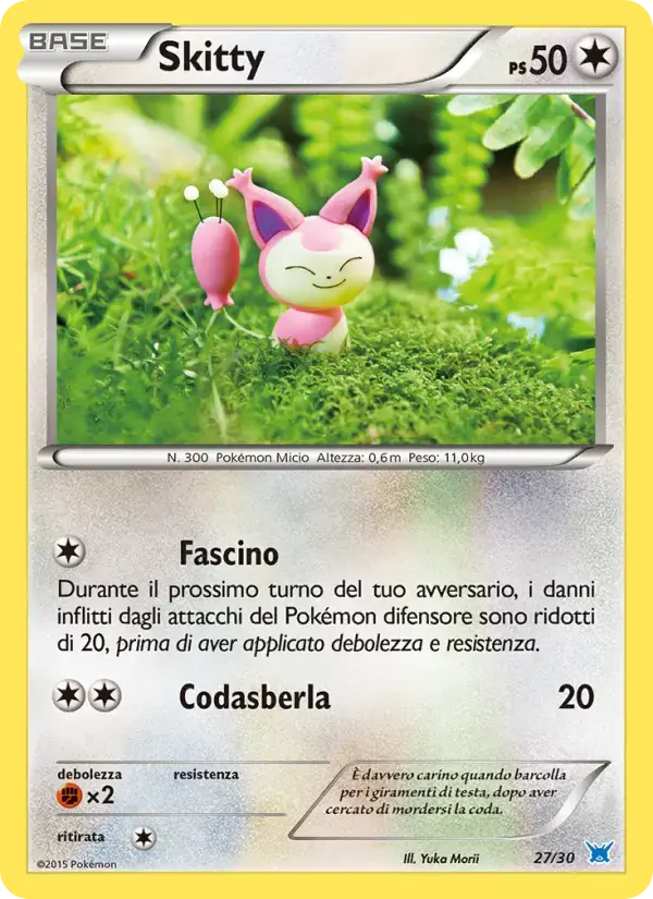 Carte Pokémon Skitty #27 — Kit du Dresseur XY (Latios)