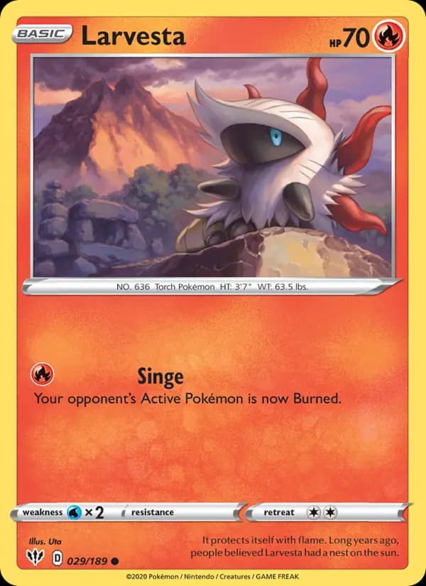Larvesta #29 — Darkness Ablaze