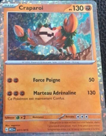 Carte Pokémon Craparoi #11 — 2023 Promo McDonald's