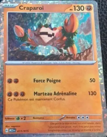 Carte Pokémon Craparoi #11 — 2023 Promo McDonald's