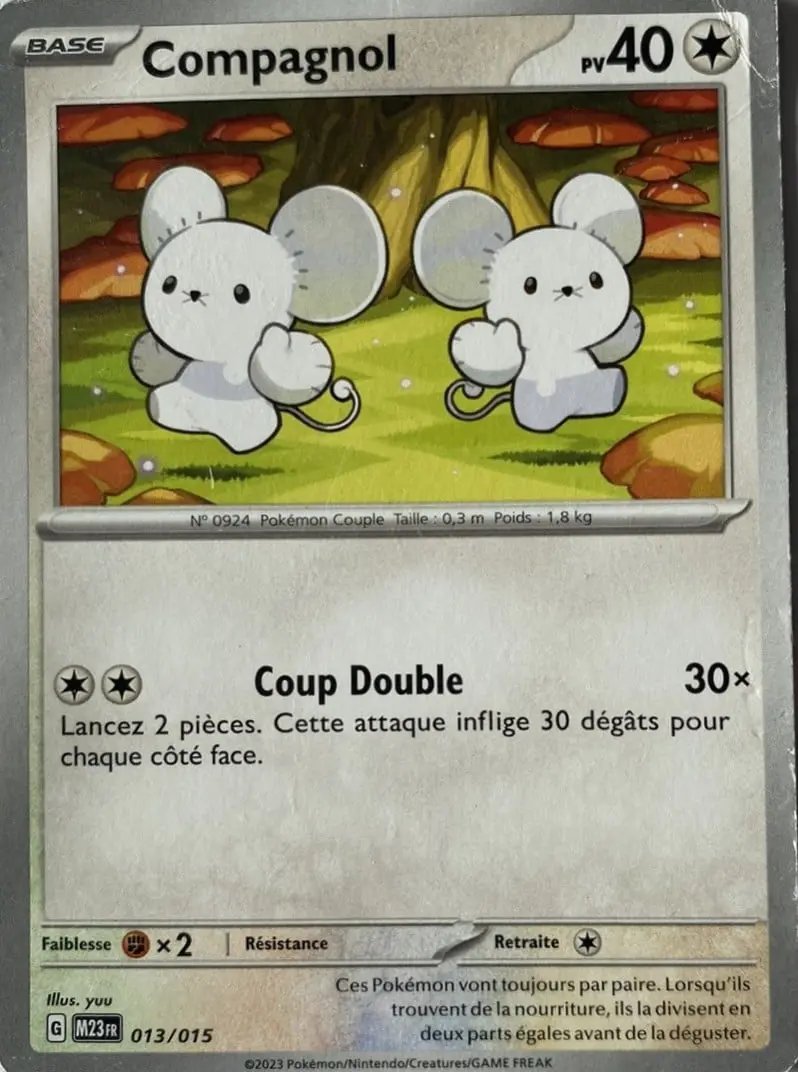 Carte Pokémon Compagnol #13 — 2023 Promo McDonald's