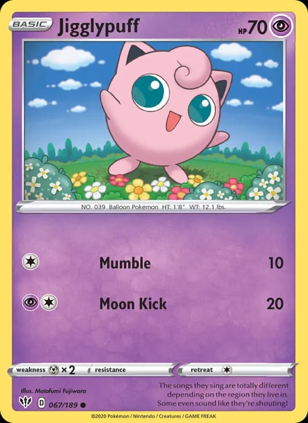 Jigglypuff #67 — Darkness Ablaze