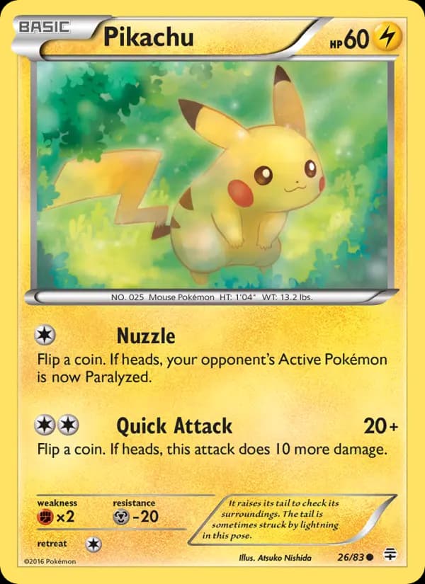Pikachu #26 — Generations