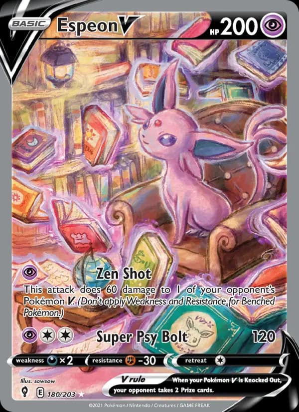Espeon V #180 — Evolving Skies