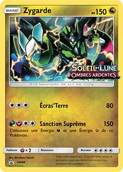 Carte Pokémon Zygarde #SM48 — Promos Soleil et Lune