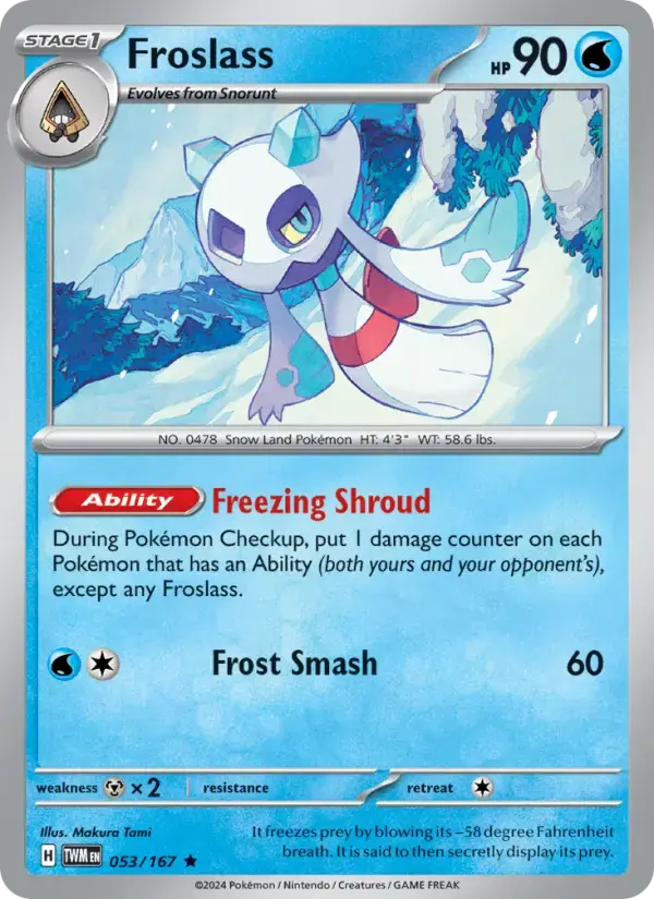 Froslass #053 — Twilight Masquerade