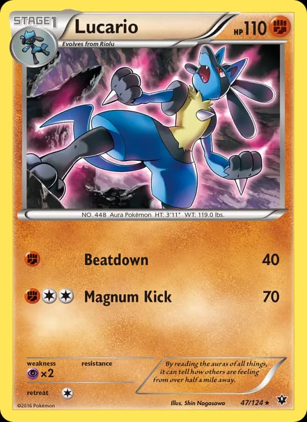 Lucario #47 — Fates Collide