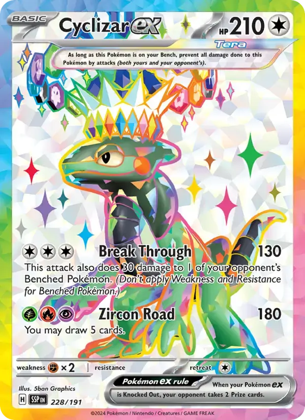Cyclizar ex #228 — Surging Sparks