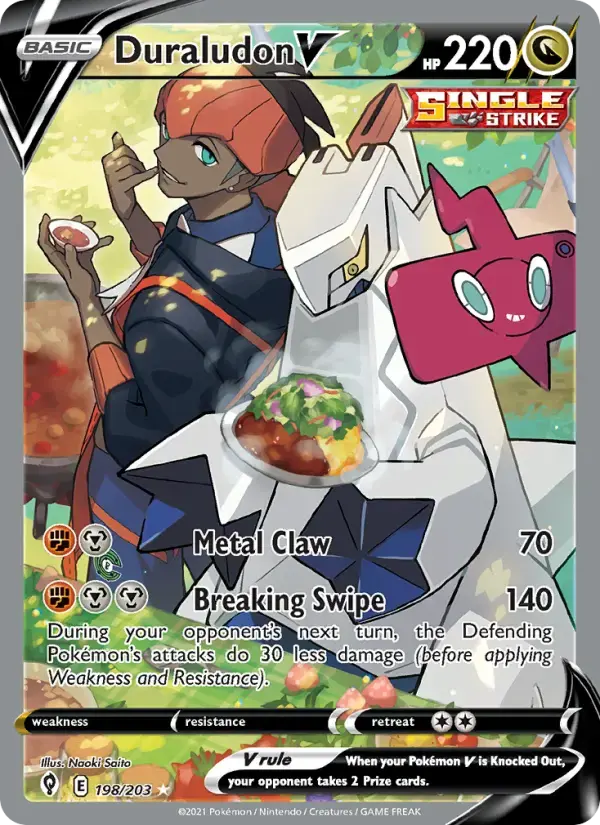 Duraludon V #198 — Evolving Skies