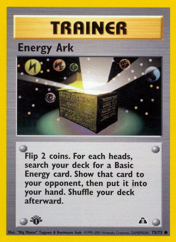 Energy Ark #75 — Neo Discovery