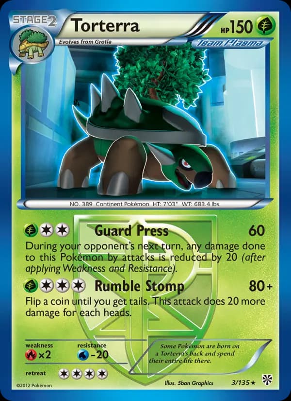 Torterra #3 — Plasma Storm