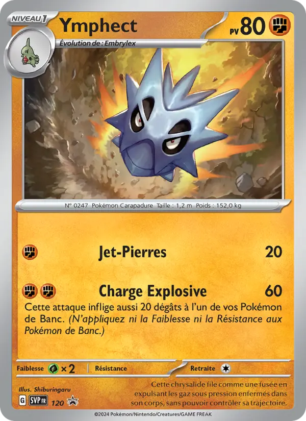 Carte Pokémon Ymphect #120 — Promos Écarlate et Violet