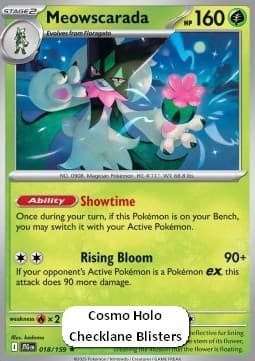 Meowscarada #018 Cosmos Holo — Journey Together