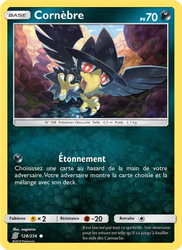 Carte Pokémon Cornèbre #128 — Harmonie des Esprits