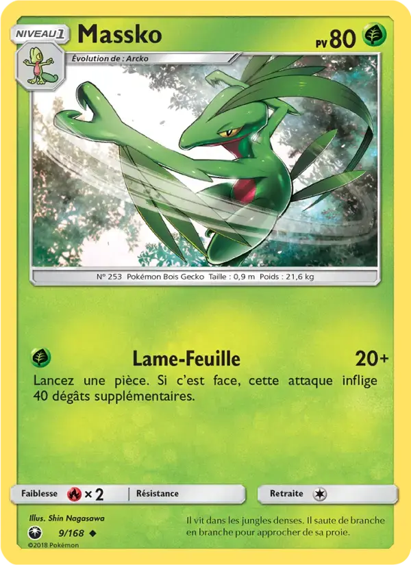 Carte Pokémon Massko #9 — Tempête Céleste
