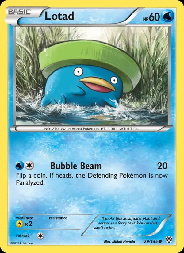 Lotad #29 — Plasma Storm