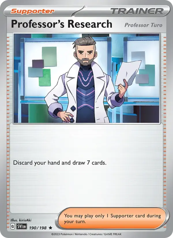 Professor's Research #190 — Scarlet & Violet