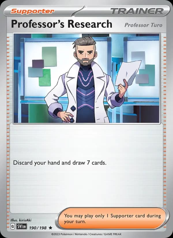 Professor's Research #190 — Scarlet & Violet