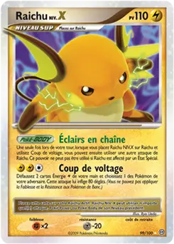 Carte Pokémon Raichu #99 — Tempête