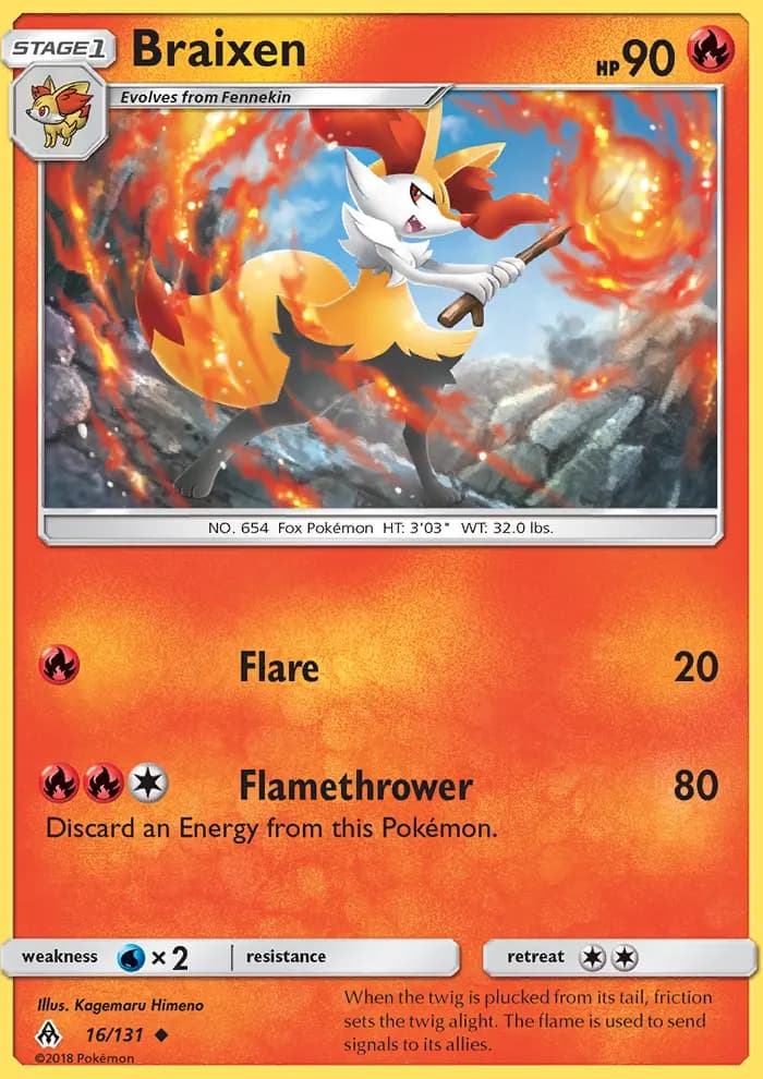 Braixen #16 — Forbidden Light