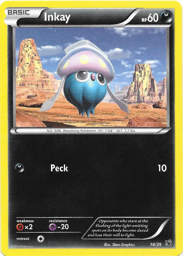 Carte Pokémon Sepiatop #6 — 2014 Promo McDonald's