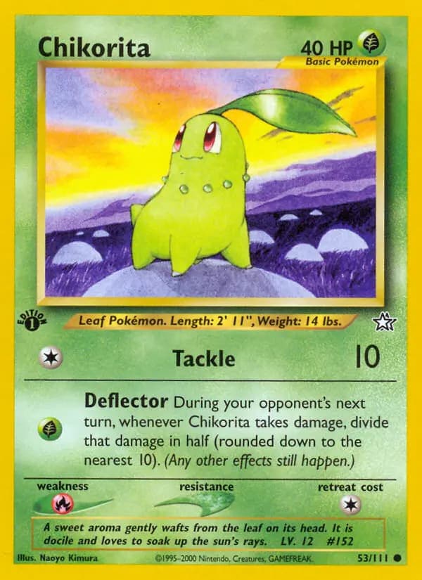 Chikorita #53 — Neo Genesis