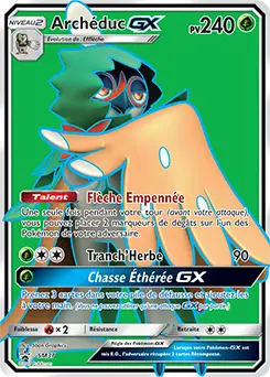 Carte Pokémon Archéduc GX #SM37 — Promos Soleil et Lune