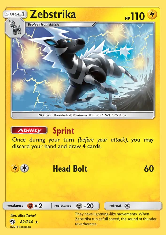 Zebstrika #82 — Lost Thunder