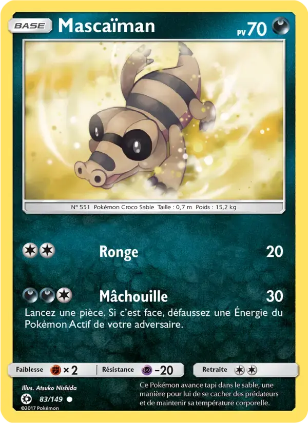 Carte Pokémon Mascaïman #83 — Soleil et Lune